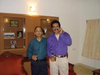 With Nizhalgal Ravi. With Nizhalgal Ravi